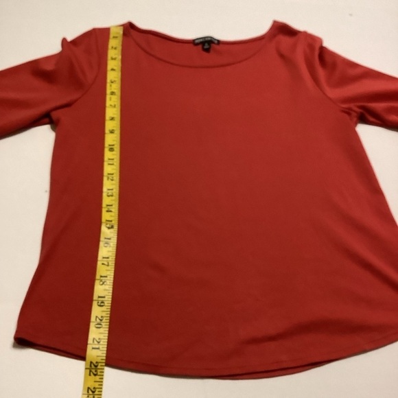 J.Crew Mercantile  Pullover Red Blouse Size Small - Picture 4 of 9